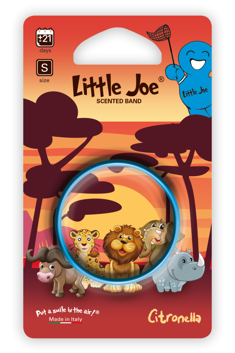 Little Joe zapestnica proti komarjem - modra S