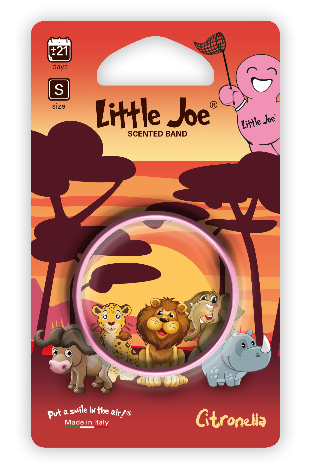Little Joe zapestnica proti komarjem - roza S